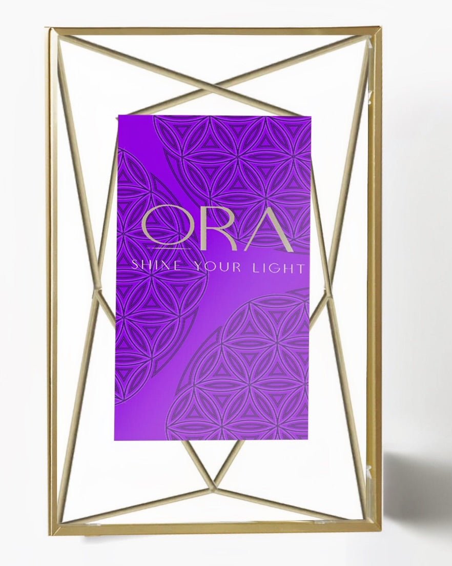 Ora Geometric Floating Picture Frame - Ora Shine Your Light